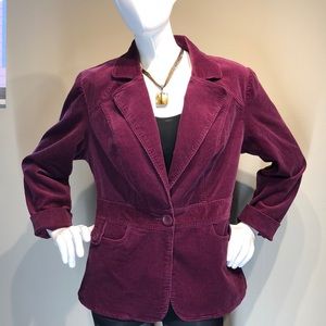 🌟SONOMA LIFE + STYLE CORDUROY BLAZER (EUC)🌟